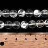 Transparent Glass Beads GLAA-B022-8mm-15-4