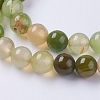 Natural Agate Beads Strands G-G583-8mm-M-3