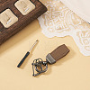 PU Leather Keychains KEYC-TADJ0009-03B-04-4