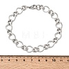 201 Stainless Steel Link Chain Bracelets for Men STAS-T077-11P-5