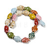 Handmade Porcelain Beads Strands X-PORC-P030-01A-13-4