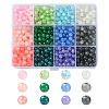 840Pcs 12 Colors Baking Paint Crackle Glass Bead Strands DGLA-YW0001-10-1