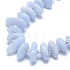 Natural Blue Lace Agate Chip Beads Strands G-NH0016-J01-01-3