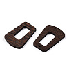 Natural Wenge Wood Pendants WOOD-T023-69A-01-3