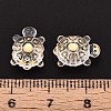 Transparent ABS Plastic Beads TACR-T028-77A-4