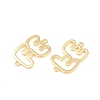 Brass Hollow Connector Charm X-KK-F931-28D-G-2