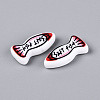 Printed Opaque Resin Beads RESI-N043-22D-2