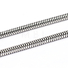 316 Surgical Stainless Steel Round Snake Chains CHS-L001-162P-A-1