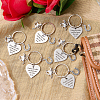 6Pcs Alloy Keychains KEYC-SW00044-4