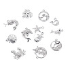 12Pcs 12 Styles Alloy Rhinestone Pendants FIND-TAD0001-02-3
