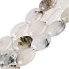 Dyed Natural White Jade Beads Strands G-N370-01A-18-2