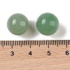 Natural Green Aventurine No Hole Sphere Beads G-K353-04B-02-3