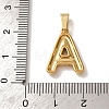 304 Stainless Steel Micro Pave Clear Cubic Zirconia Pendants CU-CBA703A-05G-A-3