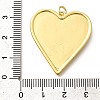 Brass Enamel Pendants KK-Q043-30G-3