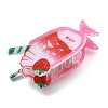 PVC Plastic Claw Hair Clips for Women Girl OHAR-D001-07B-2