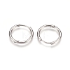 Tarnish Resistant 304 Stainless Steel Huggie Hoop Earrings EJEW-G272-02-14mm-P-2