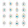 DIY Evil Eye Jewelry Making Finding Kit DIY-TA0003-87-12