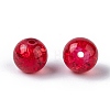 Transparent Crackle Glass Beads CCG-R001-10mm-M-2