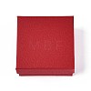 Square Cardboard Necklace Box CBOX-Q038-02-01E-2