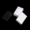 Shell Textured Paper Jewelry Packaging Boxes with Black Sponge Inside CON-B013-04-2