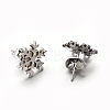 Tarnish Resistant 304 Stainless Steel Ear Studs EJEW-P045-01P-1