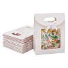 Rectangle Kraft Paper Gift Bags ABAG-WH0038-27B-02-1