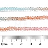 Transparent Painted Glass Beads Strands LS-DGLA-A034-T2mm-A19-3