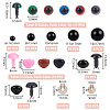 Plastic Doll Eyes & Nose Sets FIND-WH0420-144A-2