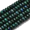Natural Chrysocolla and Lapis Lazuli Beads Strands G-A280-A33-02-2