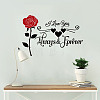 Valentine's Day PVC Wall Stickers DIY-WH0228-021-4