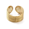304 Stainless Steel Cuff Open Ring Setting SA-CBA37BC-10G-2