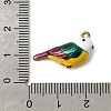 304 Stainless Steel Enamel Pendants STAS-G386-02G-01-3