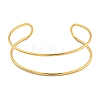 Ion Plating(IP) Hollowed 304 Stainless Steel Cuff Bangles for Women Men BJEW-P331-02G-2