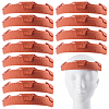 12Pcs Fabric & Sponge Safe Hard Hat Sweatband AJEW-WR0003-84-1