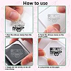Custom PVC Plastic Clear Stamps DIY-WH0439-0064-3