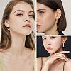 304 Stainless Steel Bamboo Stud Earrings for Women JE1105A-7