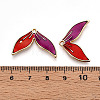 Alloy Enamel Pendants ENAM-T022-20B-3