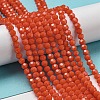 Opaque Glass Beads Stands EGLA-A035-P4mm-D03-3