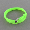 Hot Selling! Adjustable Rubber Silicon Bracelets BJEW-R242-M-2