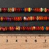 Natural Agate Beads Strands G-L635-A01-4x2mm-03-6