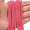 Synthetic Imperial Jasper Beads Strands G-L635-A09-4x2mm-06-2