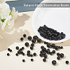 Olycraft 120Pcs 3 Style Natural Black Tourmaline Beads Strands G-OC0005-19-4