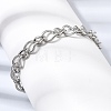 201 Stainless Steel Link Chain Bracelets for Men STAS-T077-11P-3