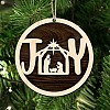 Wooden Jesus Pendant Decorations PW-WG700A1-01-1