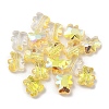 100Pcs Electroplate Glass Beads EGLA-P058-HR01-1