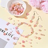 130Pcs 11 Styles Synthetic Coral & Natural Pink Opal & Dyed Malaysia Jade & Rose Quartz & Pink Aventurine Beads G-YW0002-98-5