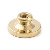 Golden Plated Brass Wax Sealing Stamp Head KK-K363-01G-10-3