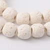 Natural Lava Rock Bead Strands G-L435-03-12mm-11-1