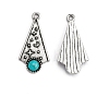 Synthetic Turquoise Pendants PW-WG18236-17-1