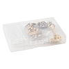DIY 304 Stainless Steel Flat Round Stud Earring Making Kits DIY-FS0010-53-7